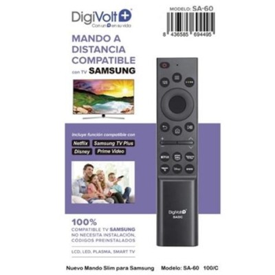 MANDO A DISTANCIA COMPATIBLE SAMSUNG SLIM SA60 DIGIVOLT