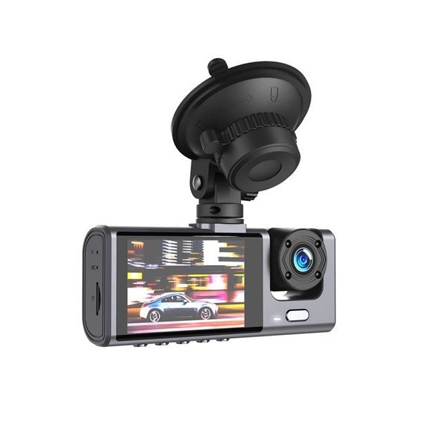 CAMARA DUAL FULL HD PARA VEHICULOS DASHCAM XJ03 XO