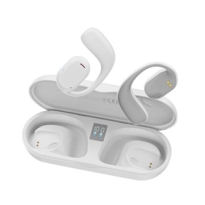 AURICULARES TWS X25 | PANTALLA DIGITAL + CONDUCCIÓN DE AIRE | BLANCOS XO