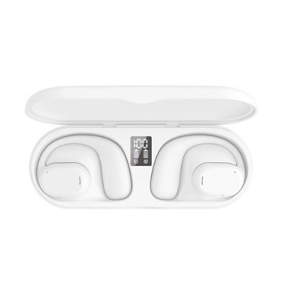 AURICULARES TWS X25 | PANTALLA DIGITAL + CONDUCCIÓN DE AIRE | BLANCOS XO