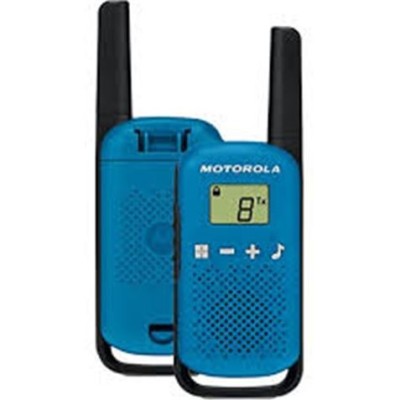 PACK 2 WALKIE-TALKIE MOTOROLA TLKR-T42 AZUL