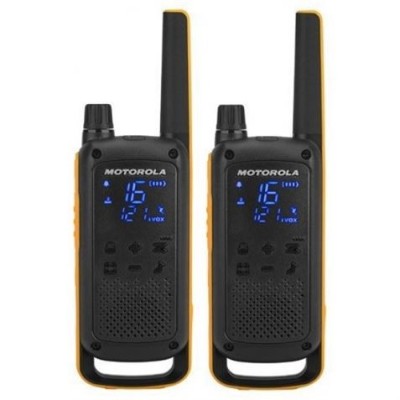 PACK 2 WALKIE-TALKIE MOTOROLA TLKR-T82EXTREME NEGRO