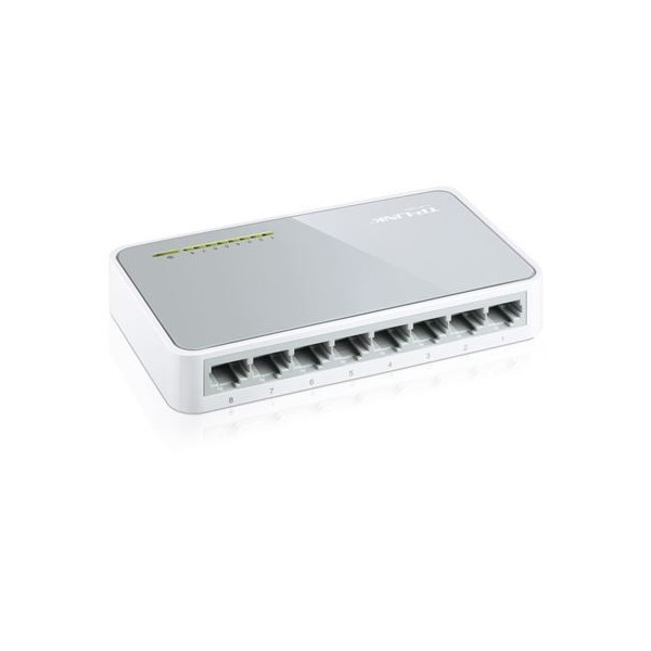 SWITCH TP-LINK ETHERNET 8 PUERTOS MINI TL-SF1008D