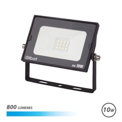 FOCO LED SERIE SUPER SLIM 10W | 800LM | 6500K ELBAT