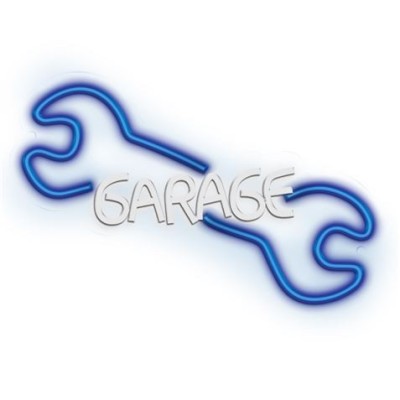 LAMPARA DECORATIVA NEON LED GARAGE FOREVER