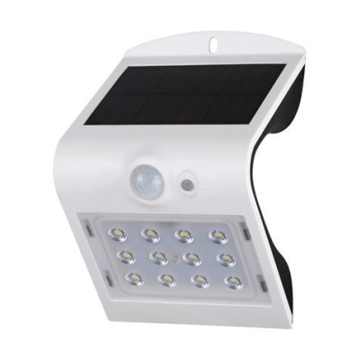 APLIQUE LED SOLAR 1.5W 220LM DOBLE ILUMINACIÓN BLANCO ELBAT