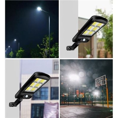 FAROLA LED COB SOLAR 4500LM + SENSOR + MANDO ELBAT