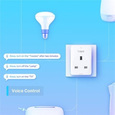 MINI ENCHUFE INTELIGENTE TAPO P100 WIFI SMART PLUG TP-LINK