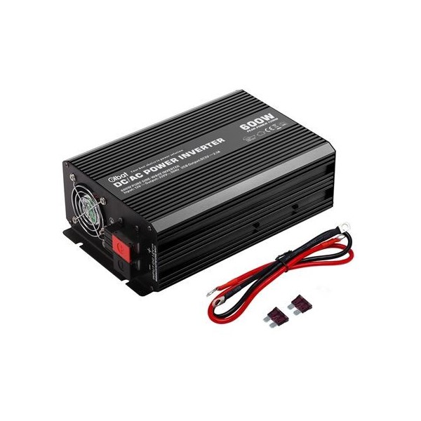 CONVERTIDOR DE CORRIENTE ONDA PURA 600W ELBAT