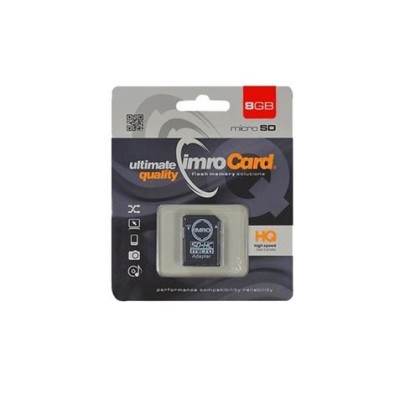 MEMORIA MICRO SD IMRO 8GB CLASE 10