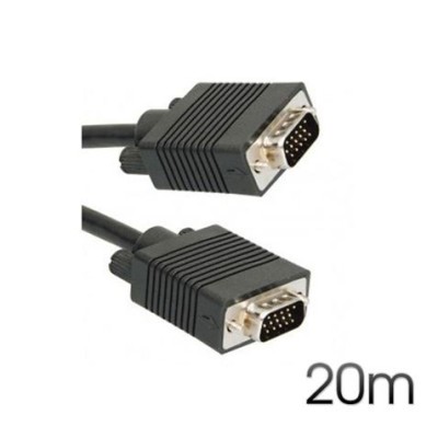 CABLE VGA MACHO-MACHO 20M 15PIN CROMAD