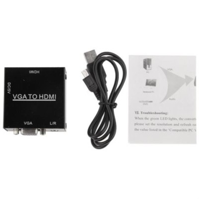 MINI CONVERSOR VGA A HDMI CROMAD