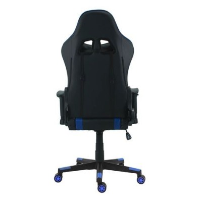 SILLA GAMING SERIE DRAGÓN AZUL CROMAD