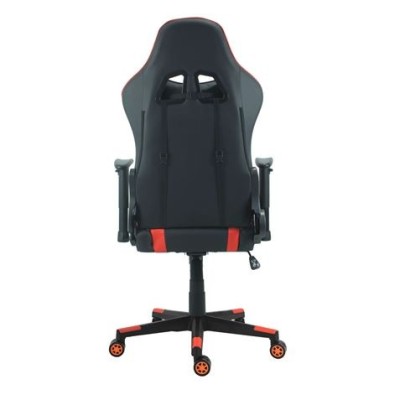 SILLA GAMING SERIE DRAGÓN ROJA CROMAD