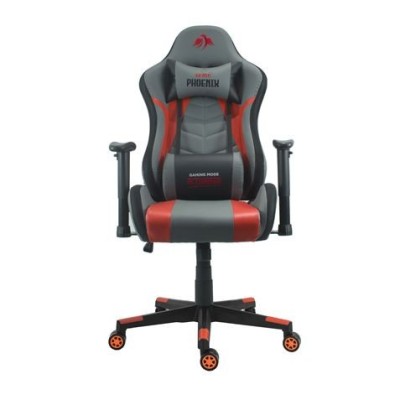 SILLA GAMING SERIE PHOENIX ROJA CROMAD