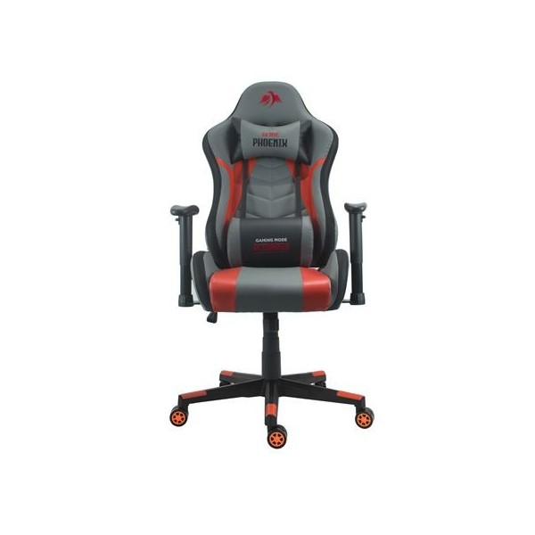 SILLA GAMING SERIE PHOENIX ROJA CROMAD