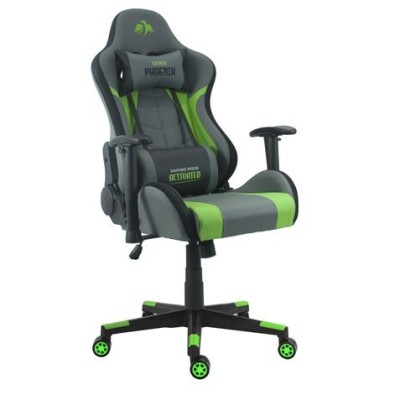 SILLA GAMING SERIE PHOENIX VERDE CROMAD