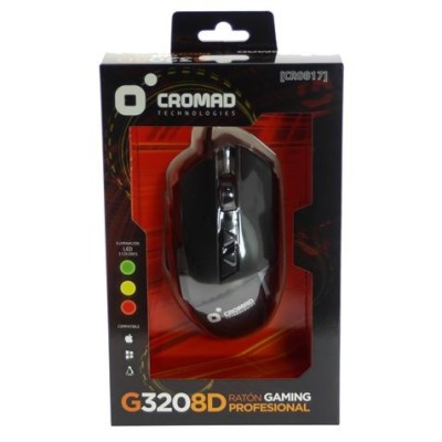 RATON GAMING G320 8D PROFESIONAL CROMAD