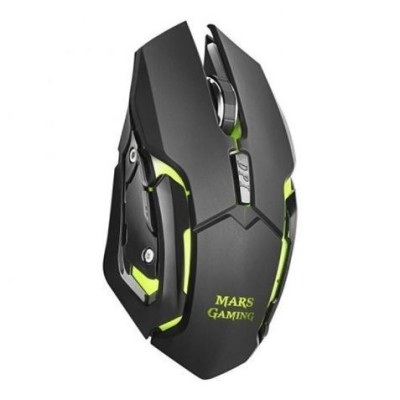 RATON INALÁMBRICO MARS GAMING MMW - DPI 800/1600/3200 - ILUMINACIÓN RGB