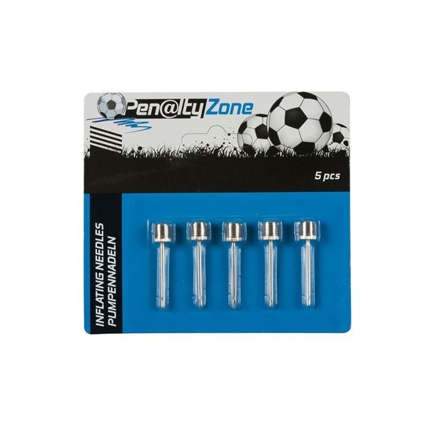 PACK 5 AGUJAS PARA INFLAR PELOTAS PENALTY ZONE