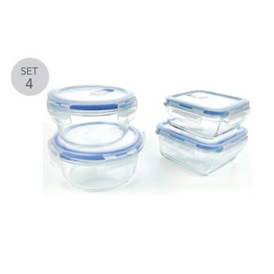 SET 4 TUPPER BOROSILICATO MB HAIZEA