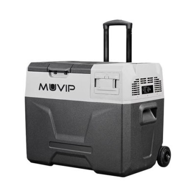 NEVERA DE COMPRESOR PORTATIL CON RUEDAS 40 LITROS 50W MUVIP