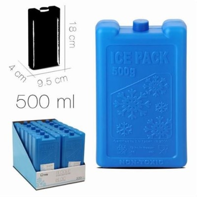 ACUMULADOR DE FRIO PARA NEVERAS PORTATILES 500ML 9.5X4XH18CM