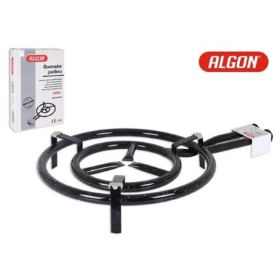 QUEMADOR DE ACERO 50CM PARA PAELLERO GAS ALGON