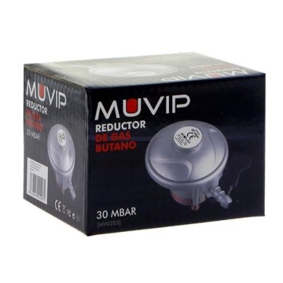 REDUCTOR DE GAS BUTANO 30MBAR MUVIP