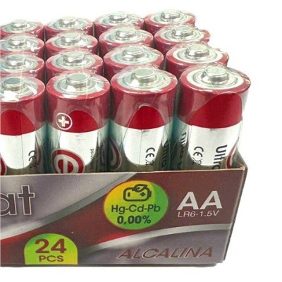 PACK 24 PCS PILAS ALCALINAS LR6/AA ELBAT