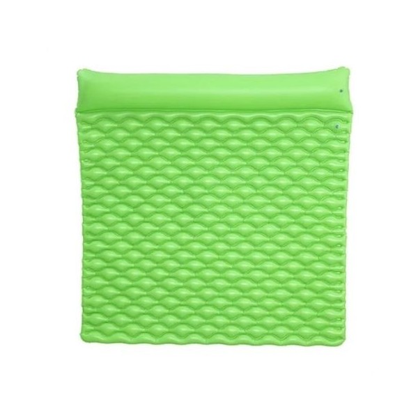 COLCHONETA GIGANTE ENROLLABLE 213X170 VERDE BESTWAY