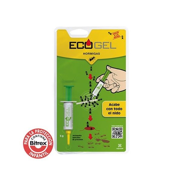 ECOGEL HORMIGAS 5GR. JERINGA