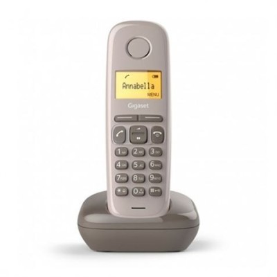 TELÉFONO DECT GIGASET A170 MARRON | LCD 1.5 | FUNCION ALARMA