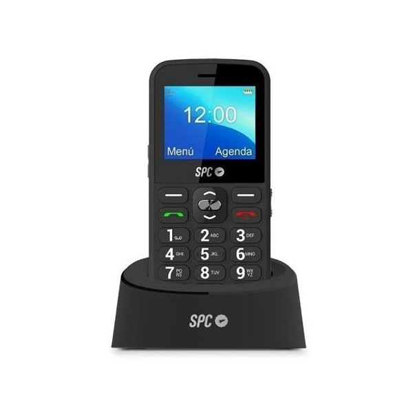 TELEFONO MOVIL PERSONAS MAYORES SPC FORTUNE 2 NEGRO