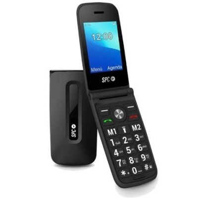 TELÉFONO MOVIL SPC TITAN PARA PERSONAS MAYORES/NEGRO