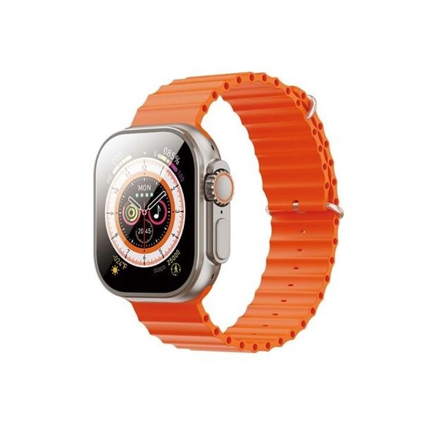 SMARTWATCH M9 ULTRA 2 AMOLED | LLAMADAS BT | CARGA MAGNETICA | NARANJA XO