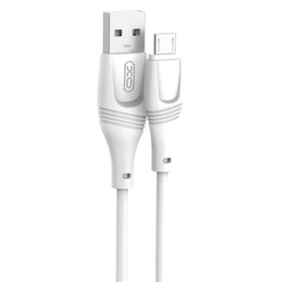 CABLE MICRO USB NB238 3 METROS BLANCO XO