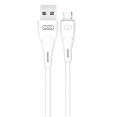 CABLE NB146 CARGA RAPIDA SILICONA USB - MICRO USB | 2.4A | 1 MTR | BLANCO