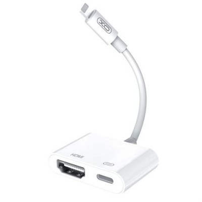 ADAPTADOR HUB005 LIGHTNING - HDMI Y TIPO C XO