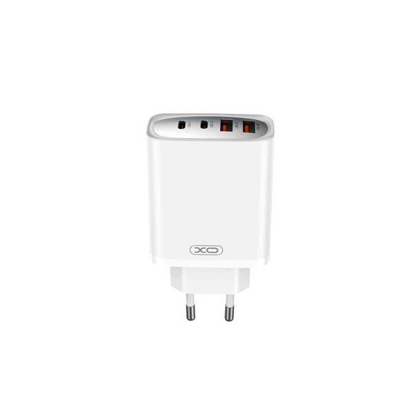 CARGADOR USB-A X2 + USB-C X2 45W CE22 XO