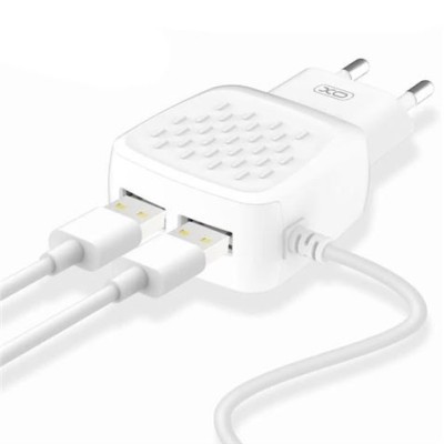 CARGADOR CORRIENTE L51 2.1A LIGHTNING + 2XUSB XO