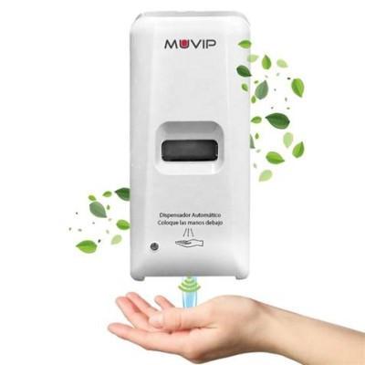 DISPENSADOR DE GEL AUTOMÁTICO SIN CONTACTO PARA PARED 1000ML MUVIP