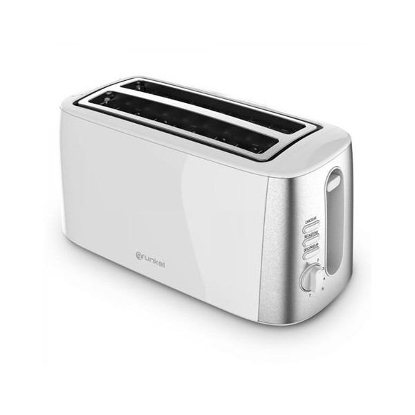 TOSTADOR PAN 4 REBANADAS EXTRA ANCHA 1400W GRUNKEL