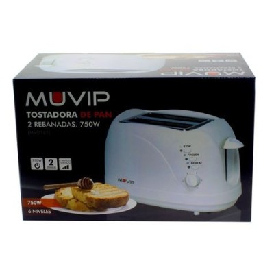 TOSTADORA DE PAN 750W MUVIP