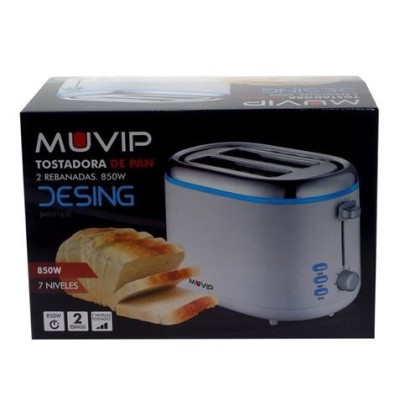 TOSTADORA DE PAN 850W DESIGN MUVIP