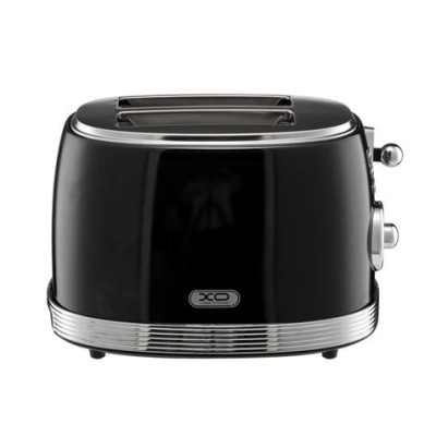 TOSTADORA VINTAGE 850W NEGRO PLATA XOCF7 XO