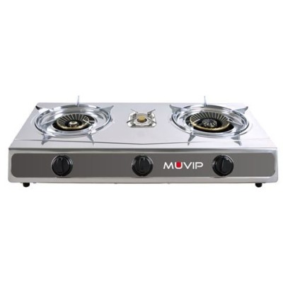 COCINA GAS INOX 3 FUEGOS SERIE STRONG MUVIP