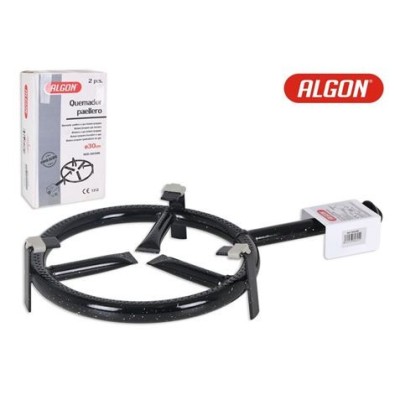 QUEMADOR DE ACERO 50CM PARA PAELLERO GAS ALGON