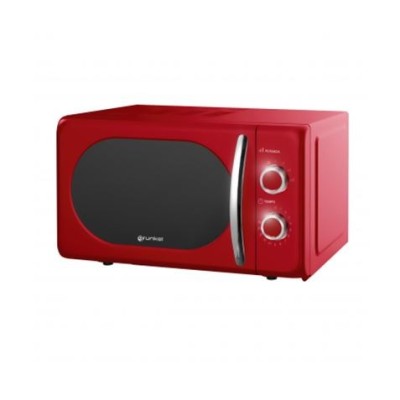 MICROONDAS VINTAGE ROJO 700W. GRUNKEL