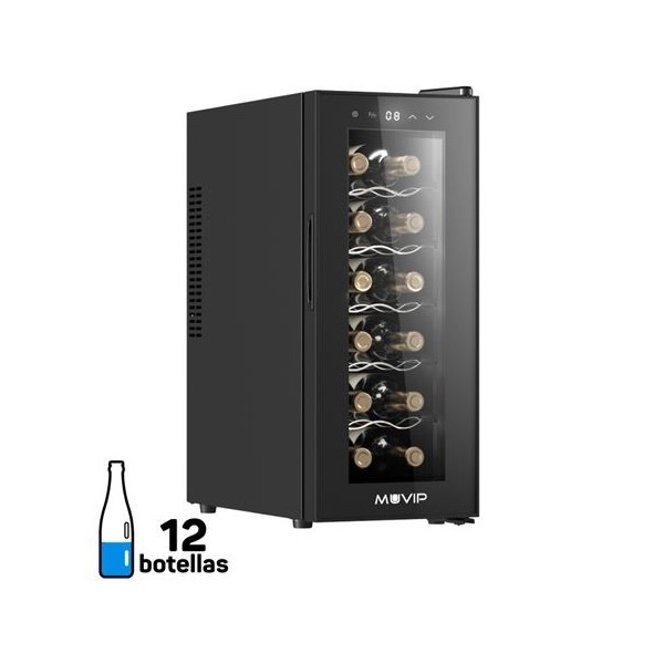 VINOTECA 12 BOTELLAS 65W 64CM MUVIP